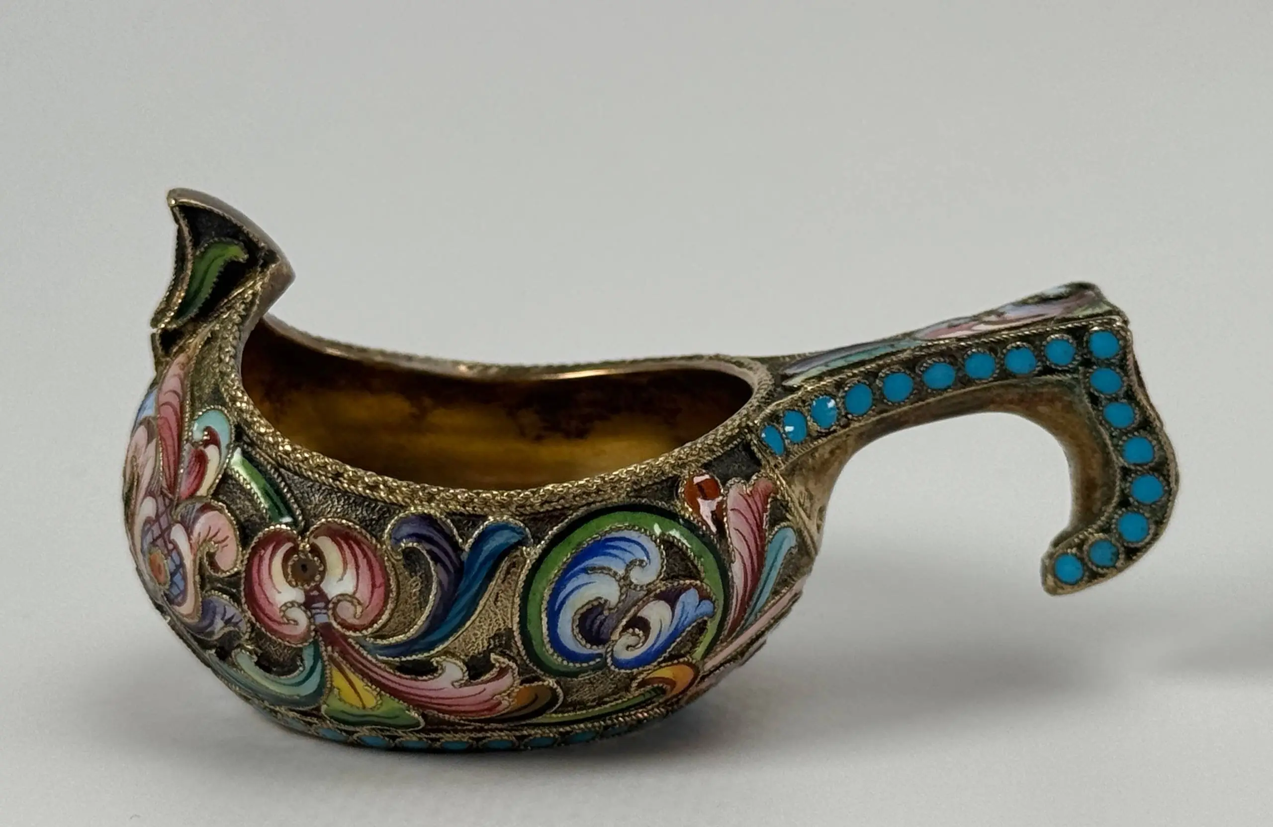 Серебряная солонка «Ковш», Царская Россия